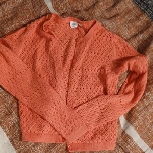 H&M Women's Vibrant Coral Cardigan